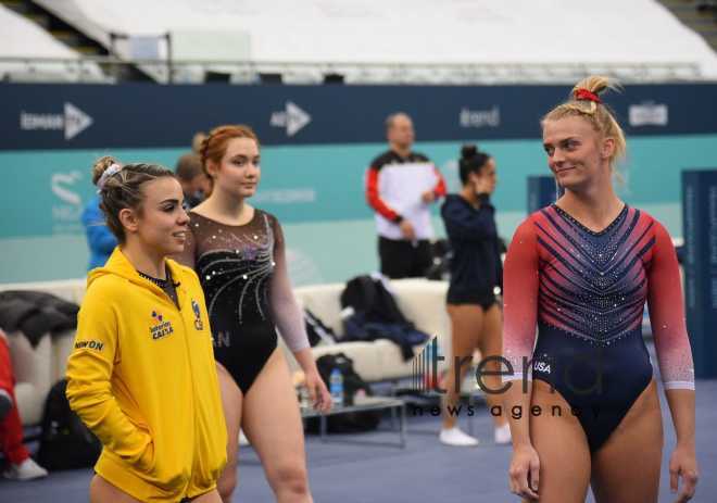 Azerbaijan hosts opening ceremony of FIG Trampoline Gymnastic World Cup Azerbaijan Baku 18 February 2023